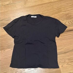 Perfectwhitetee Vintage Black Short Sleeve Tee